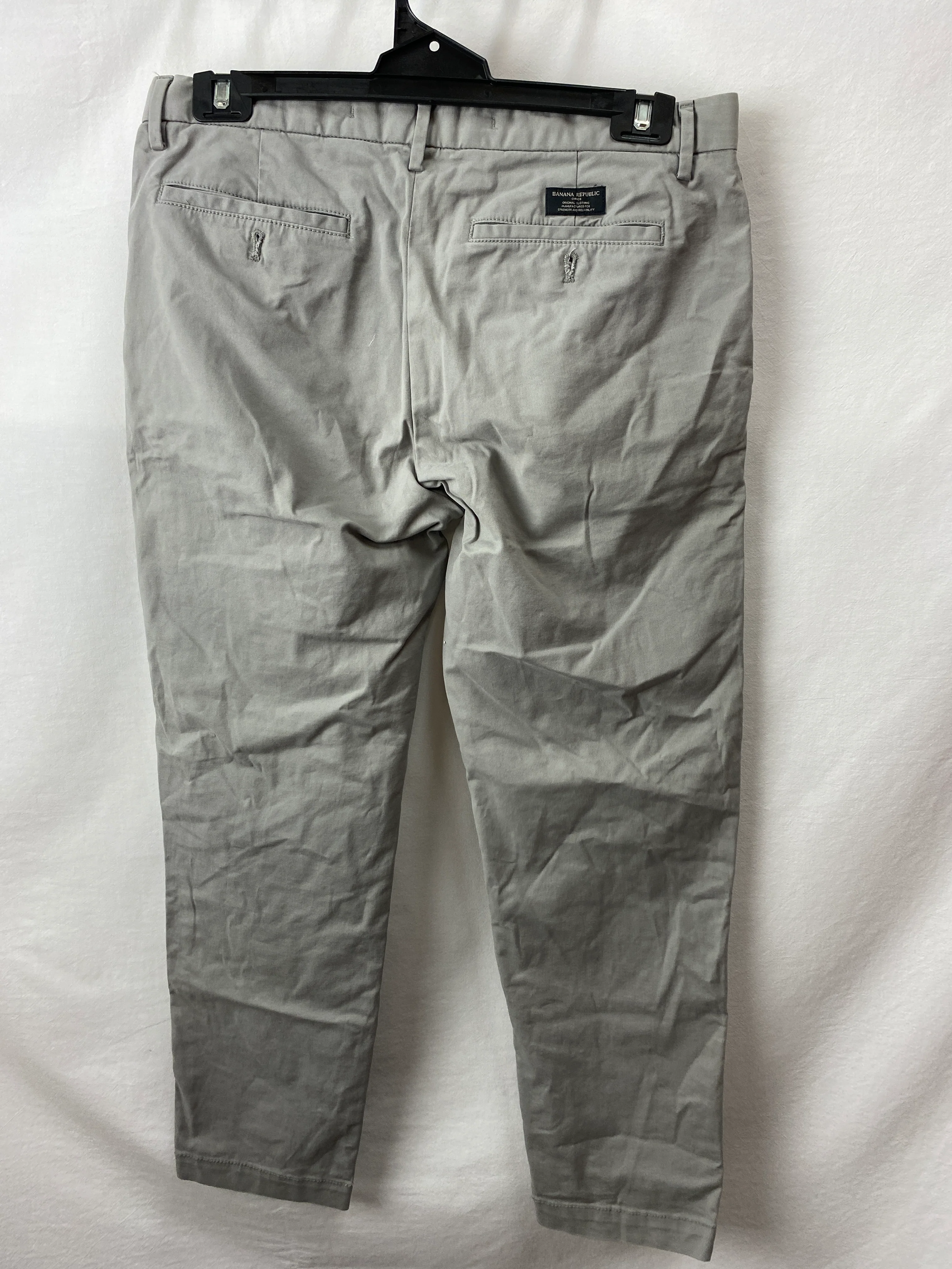 Banana Republic Mens Lived In Chino Skinny Fit Pants Size Waist 34 Inseam 30 - Image 2