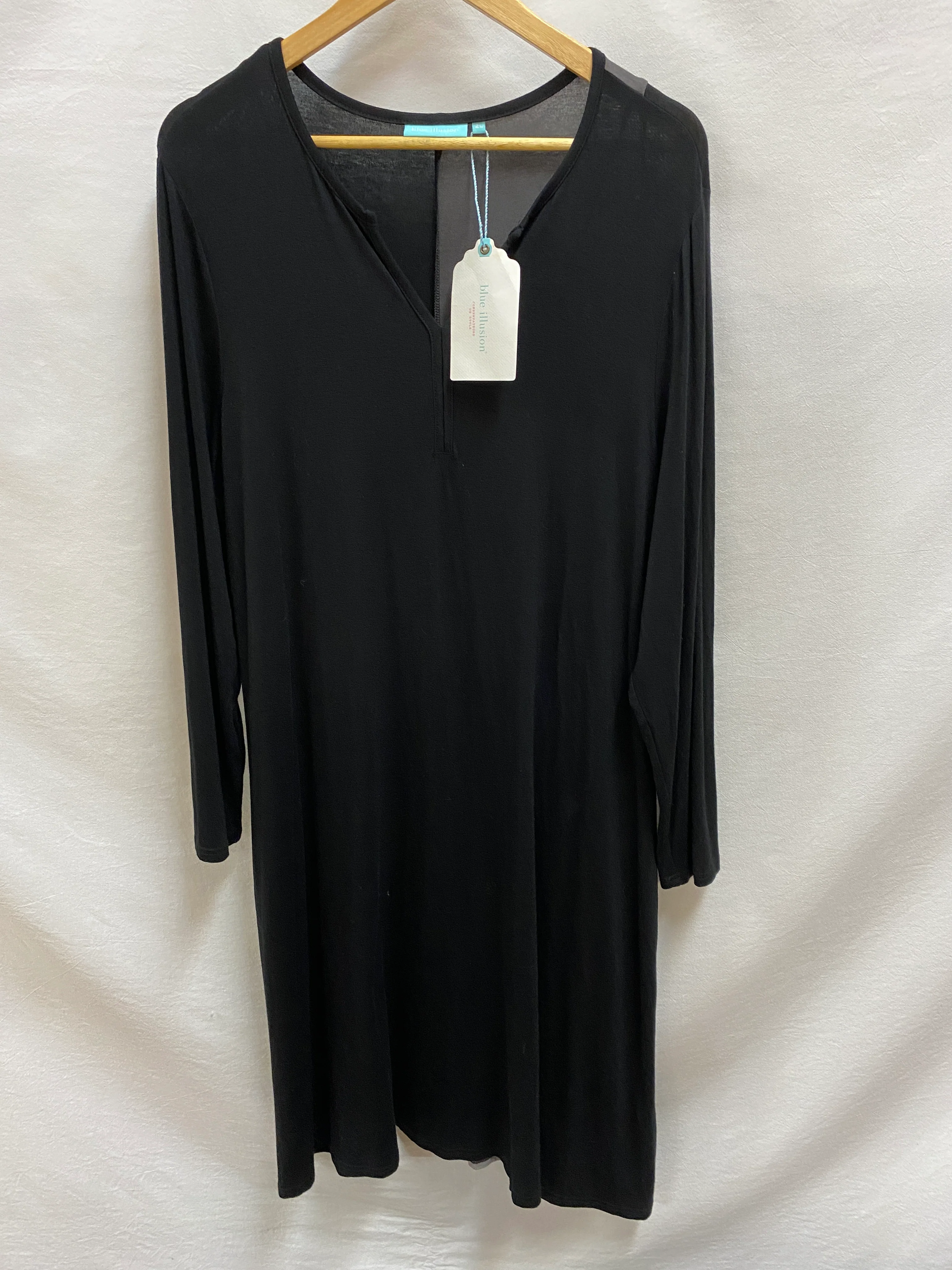 Blue Illusion Womens Dress Size 2L BNWT