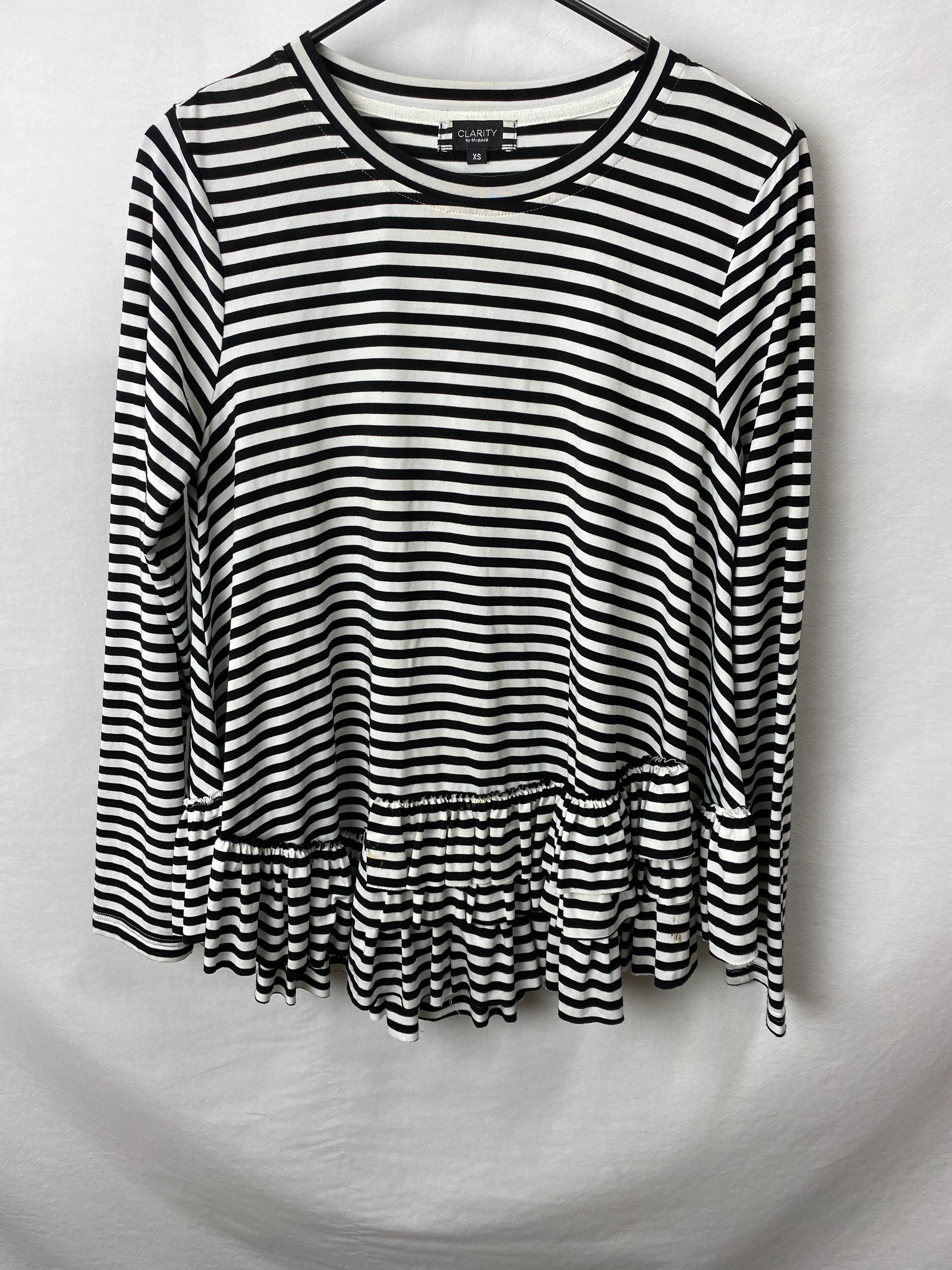 Clarity by Threadz Womens Top Size XS