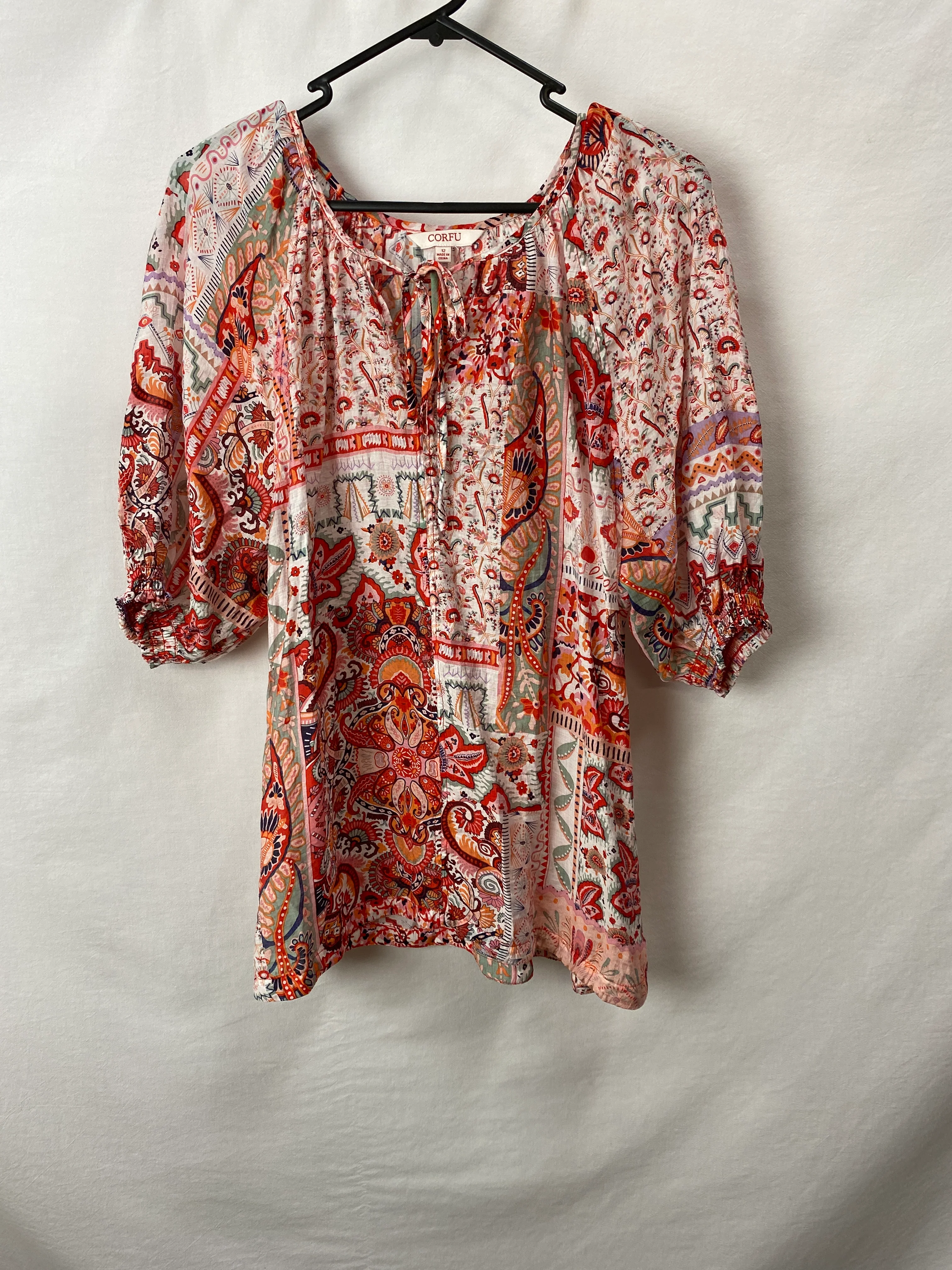 Corfu Womens Top Size 12