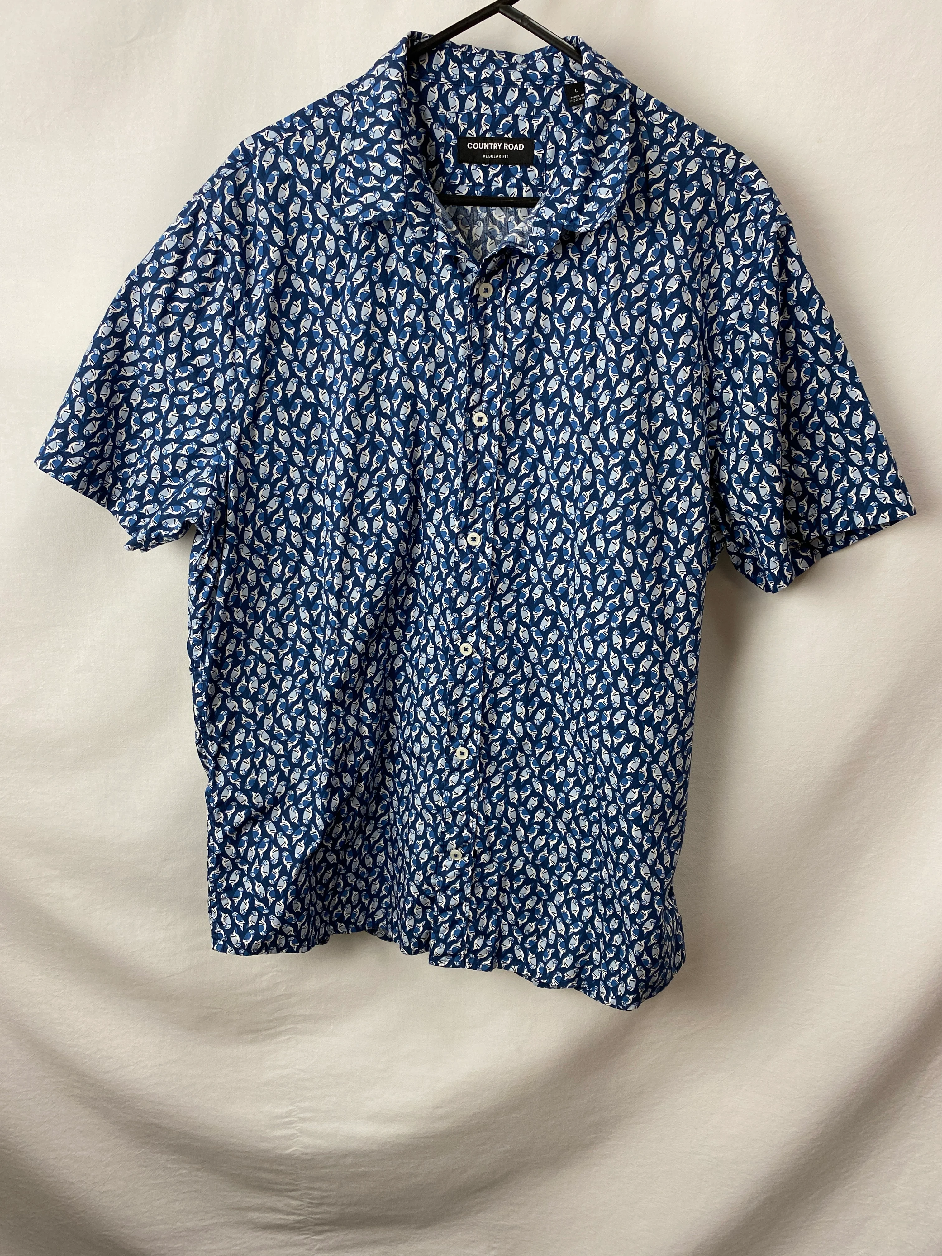 Country Road Mens Regular Fit Shirt Size L