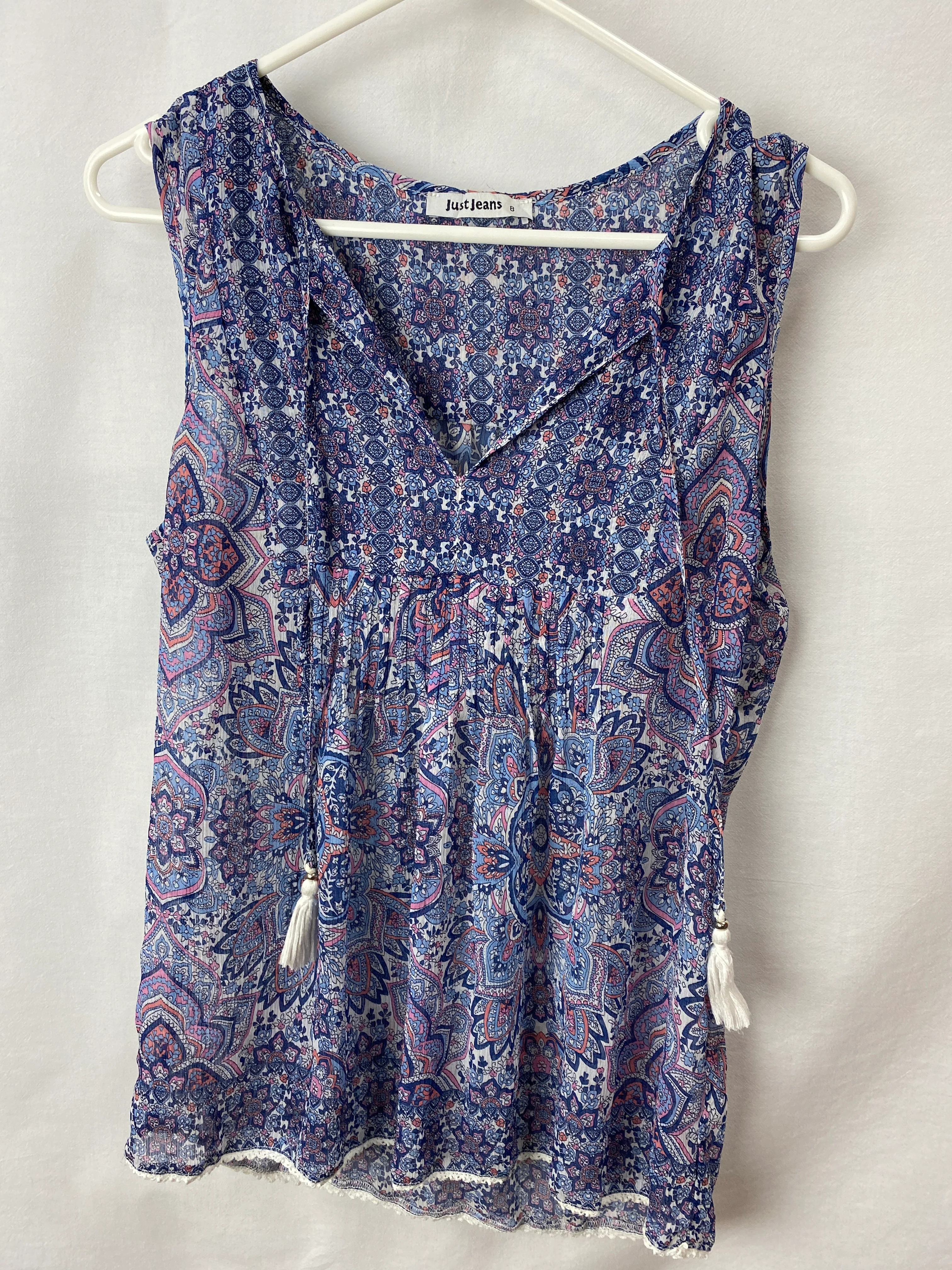 Just Jeans Womens Top Size 8