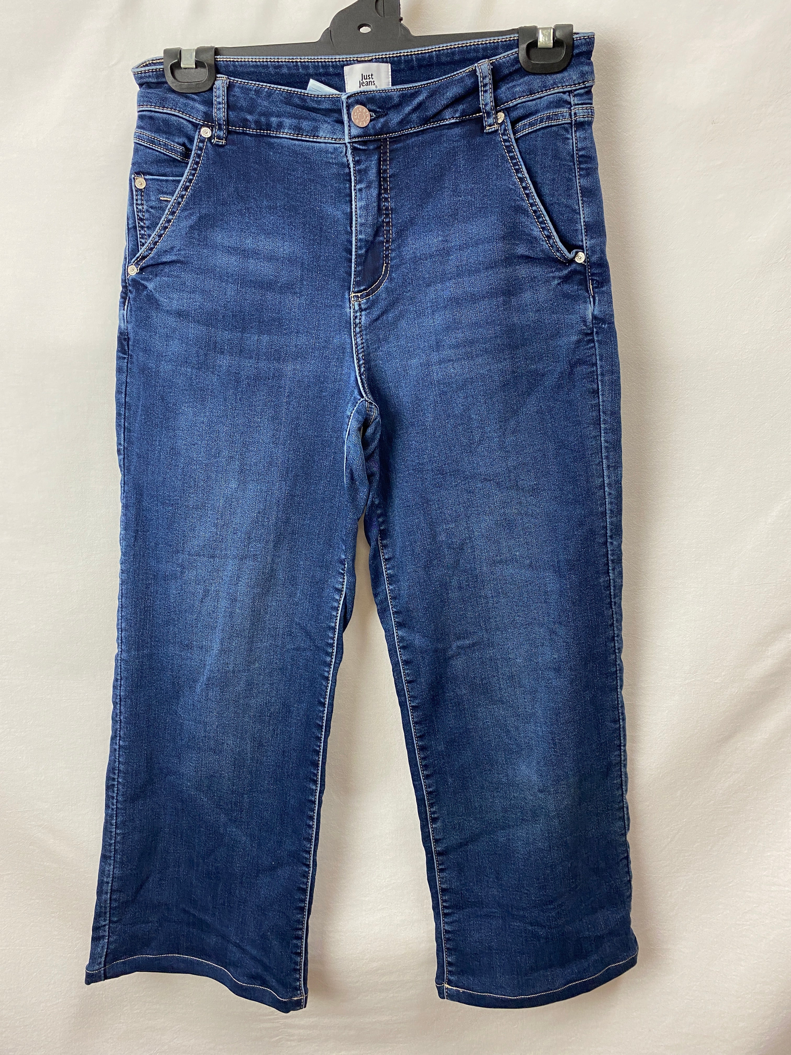 Just Jeans Womens Wide Leg High-Rise Full-Length Pants Size 11