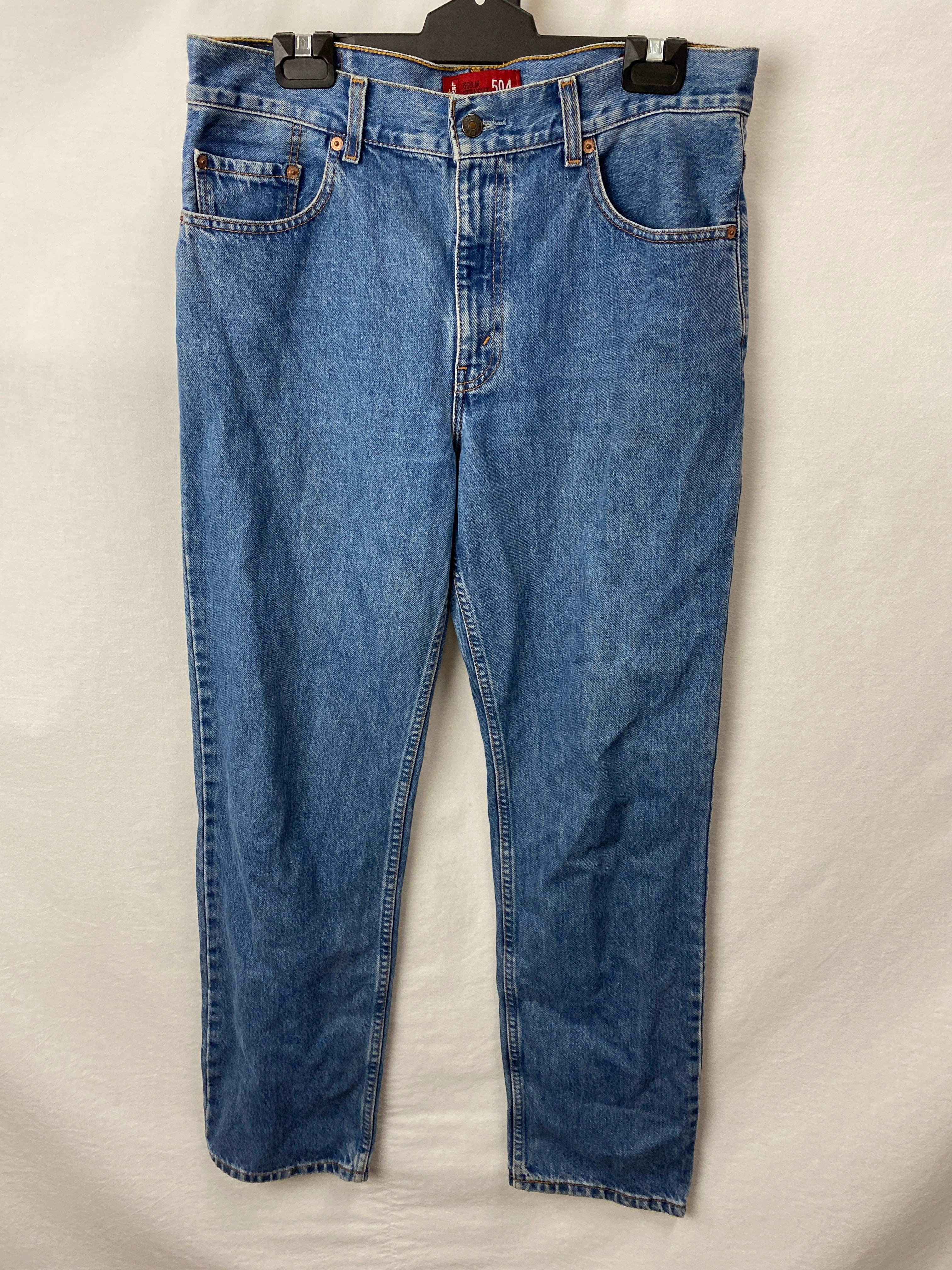 Levis 504 Mens Jeans Size 34