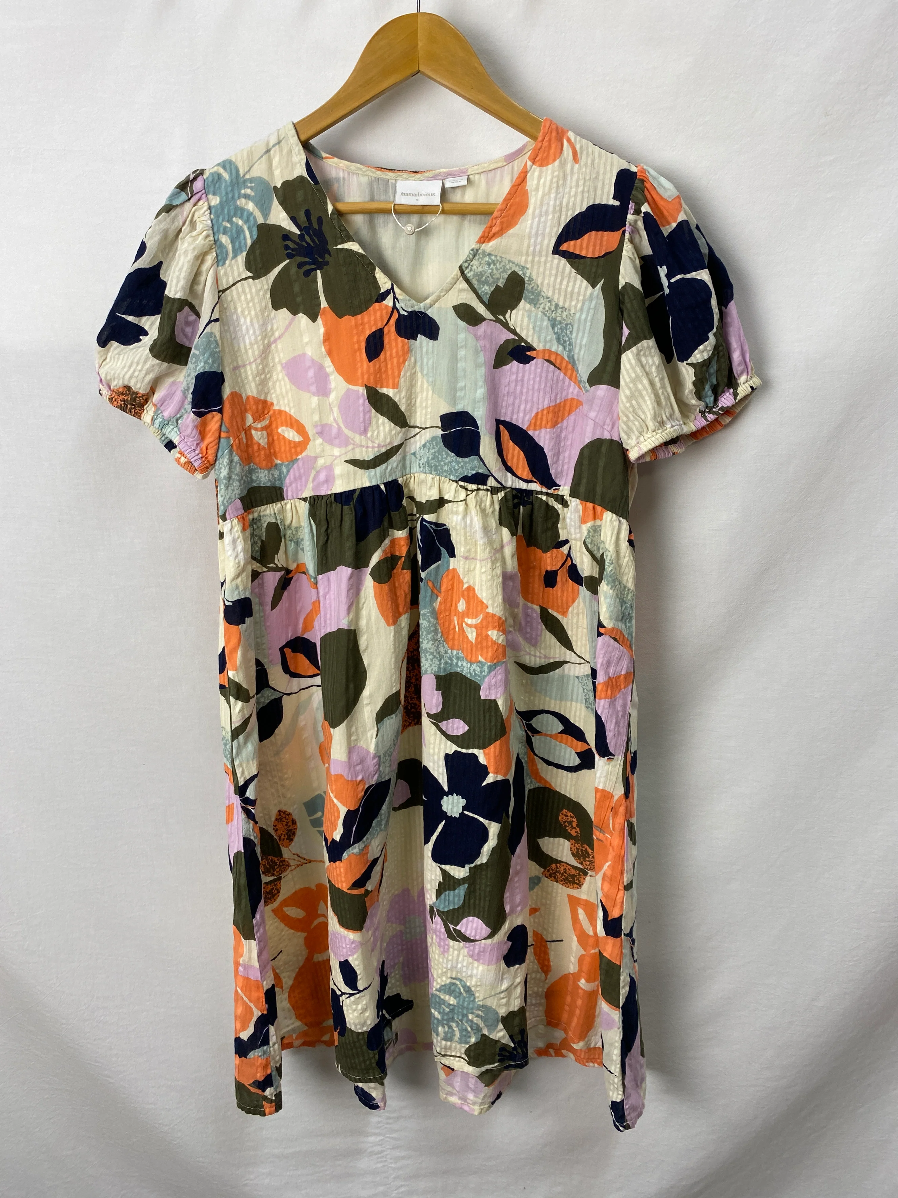 Mama;licious Womens Dress Size S