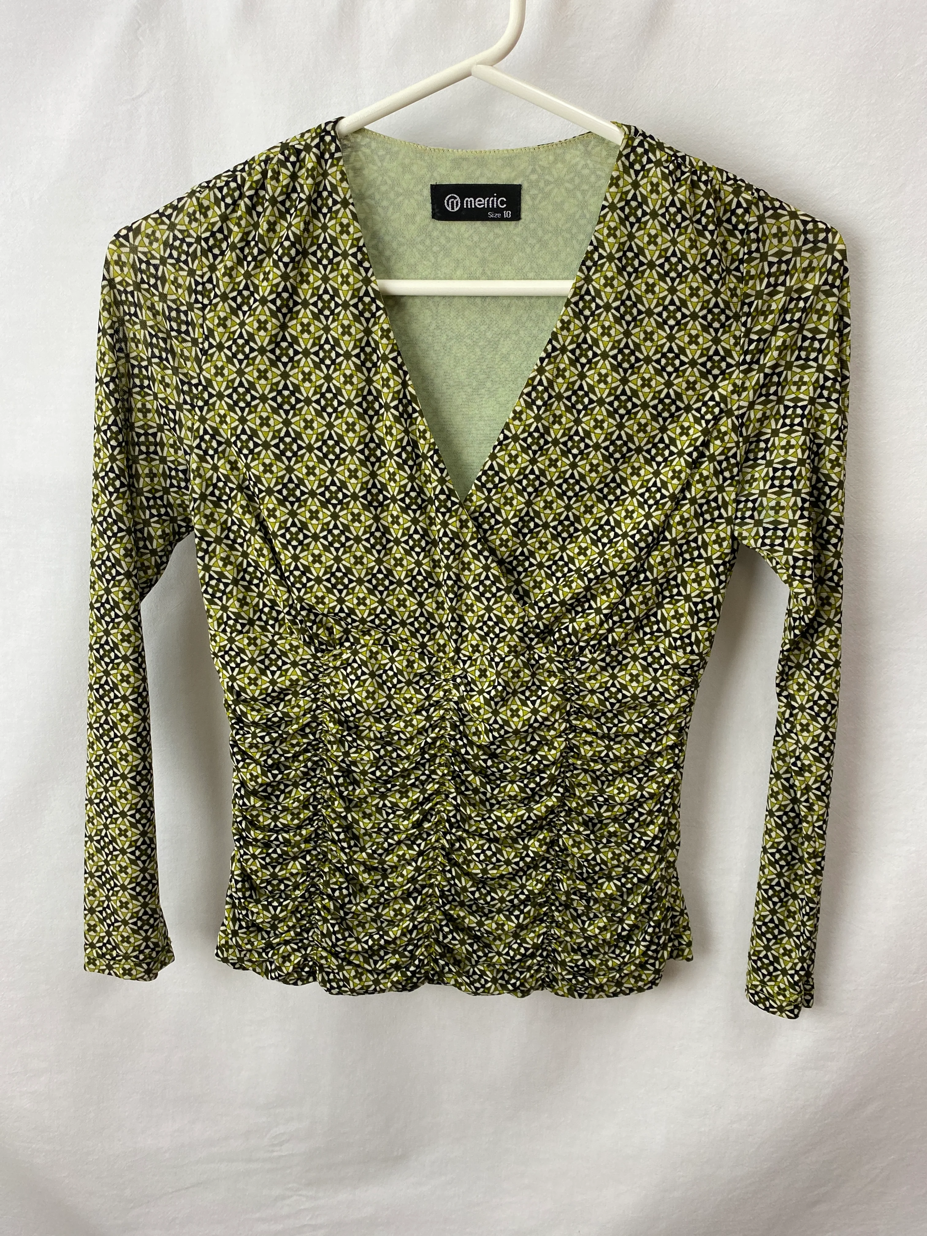 Meric Womens Top Size 10