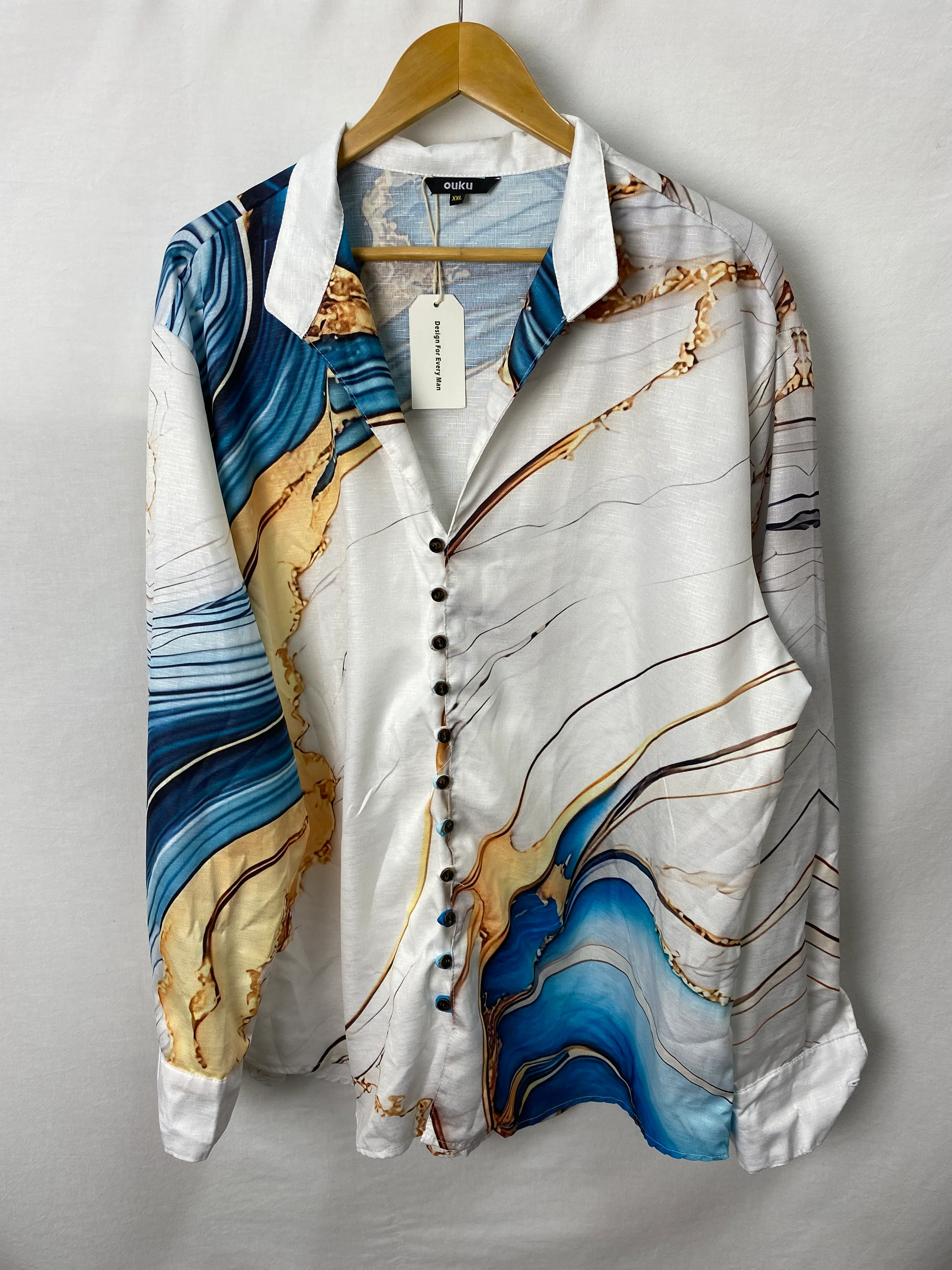 Ouku Mens Shirt Size XXL BNWT