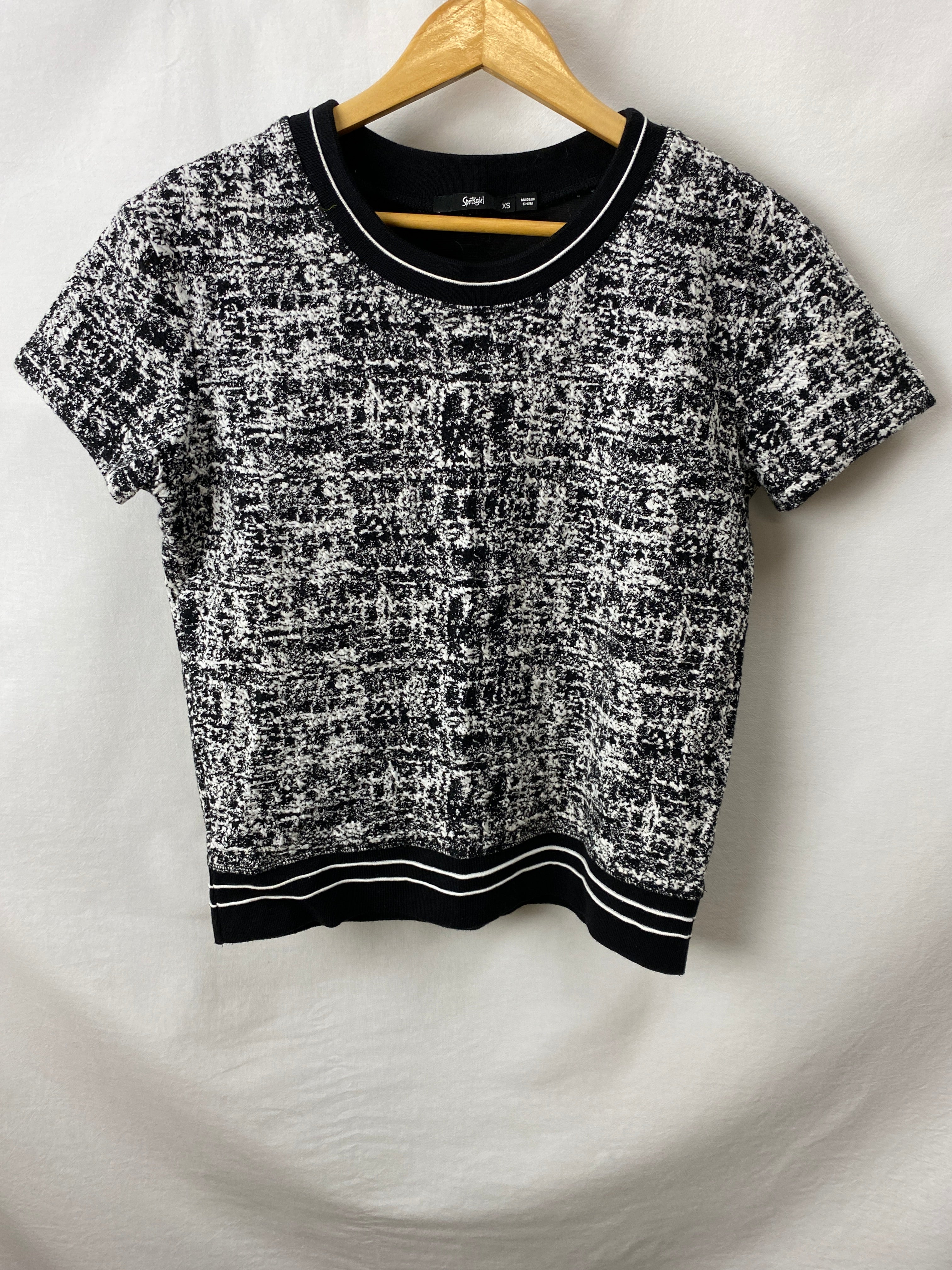 Sports Girl Womens Top Size Big XS