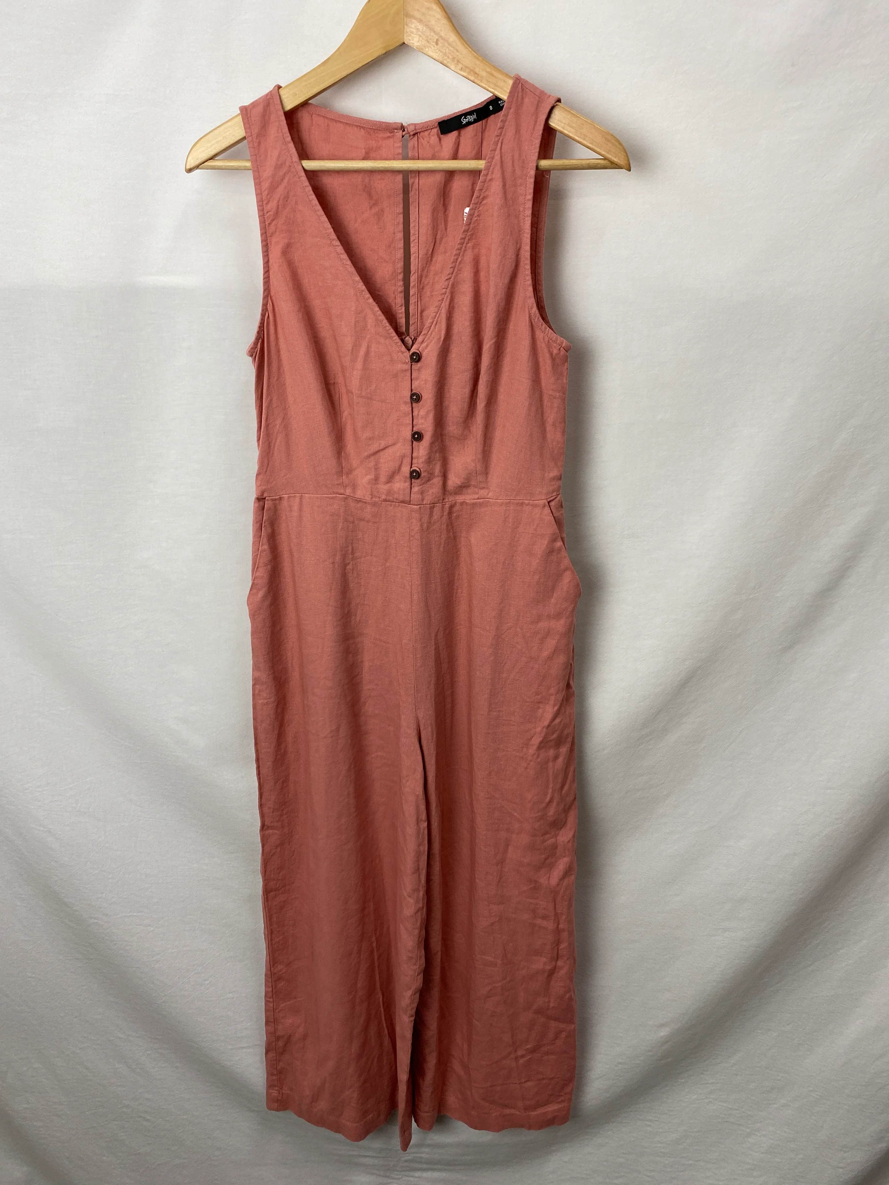 Sportsgirl Womens Jumpsuit Size 8 BNWT