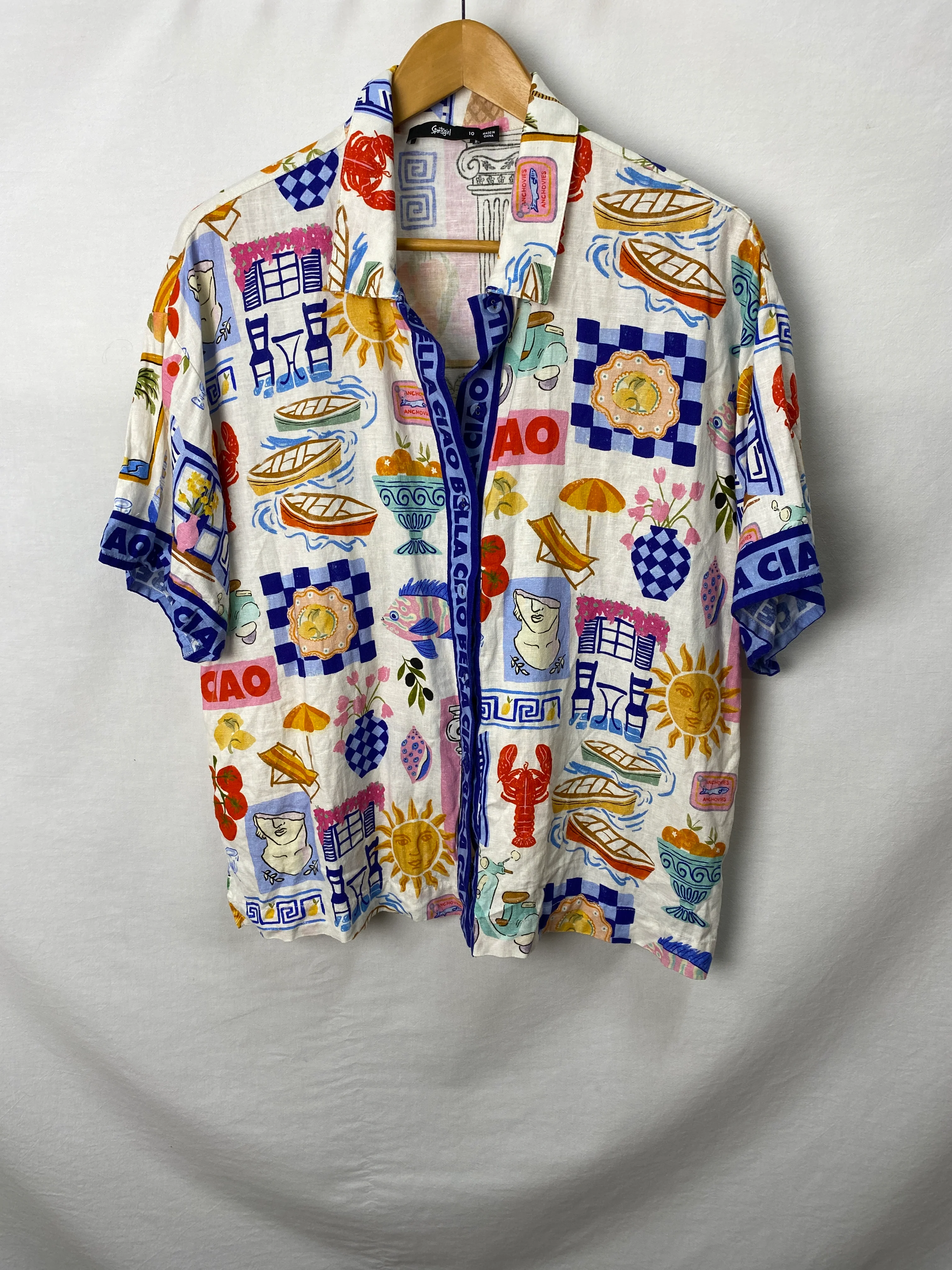 Sportsgirl Womens Top Size 10