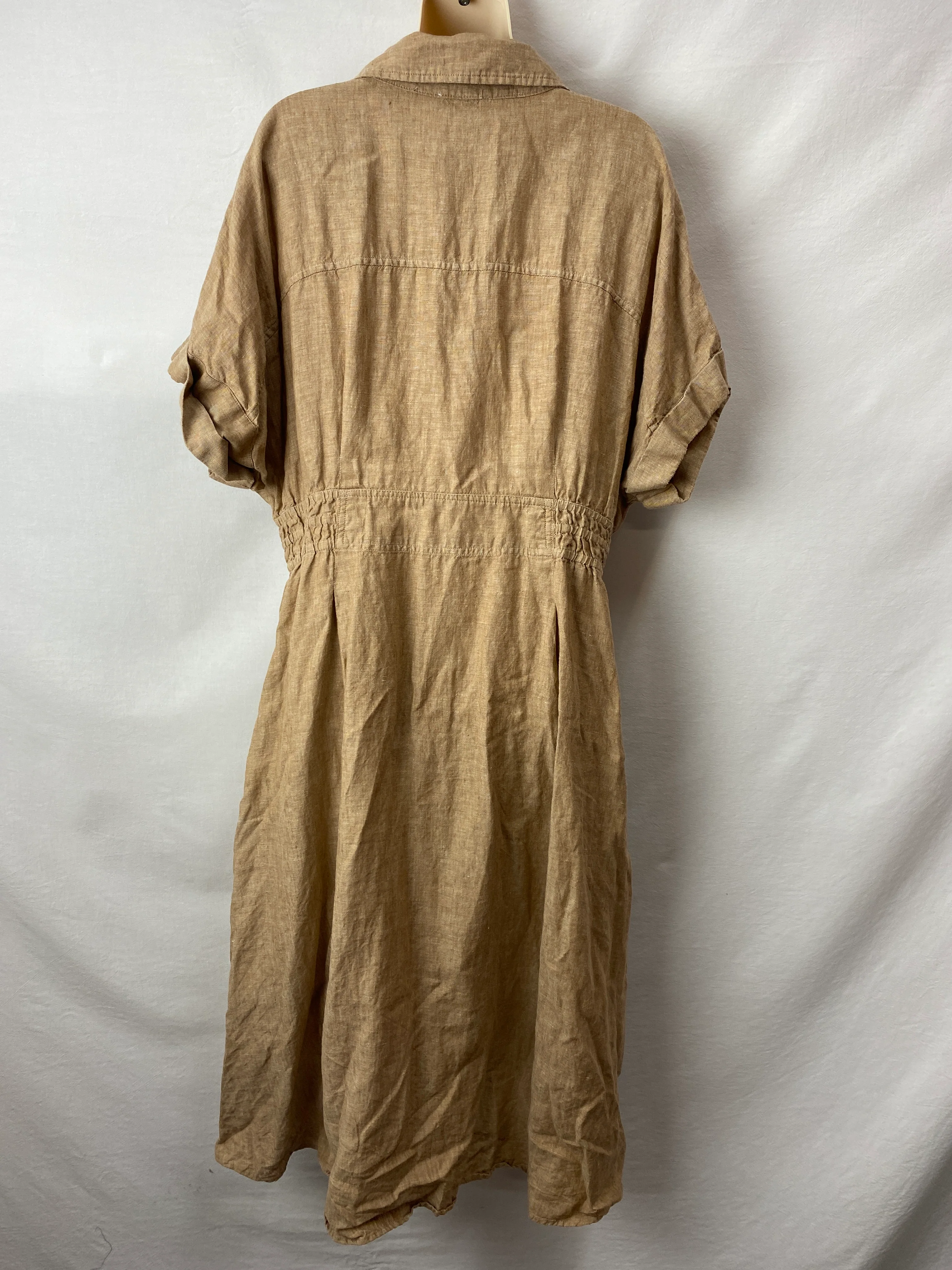 Target Womens Linen Dress Size 14 - Image 2