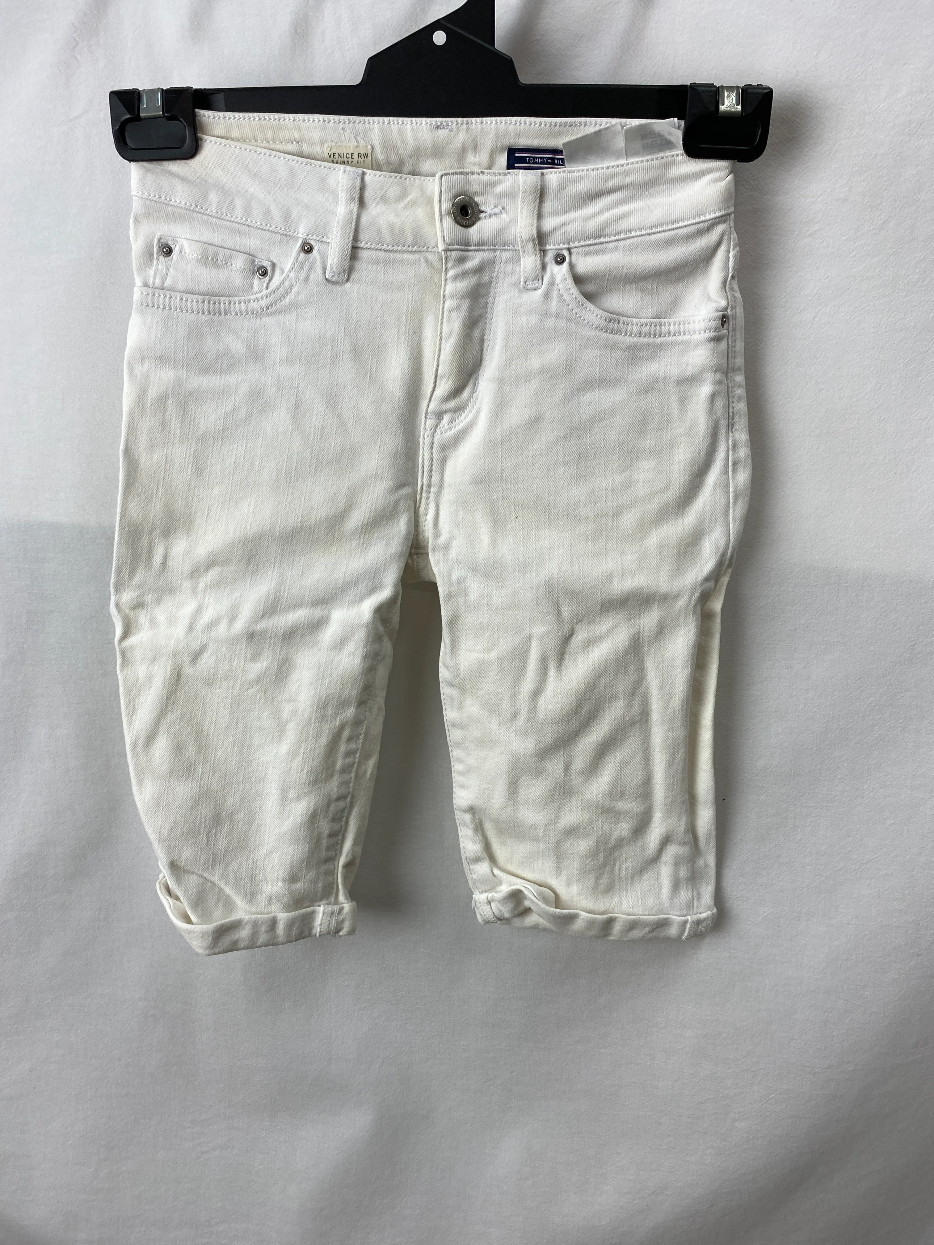 Tommy Hilfiger Womens Venice Skinny Fit Shorts Size 26