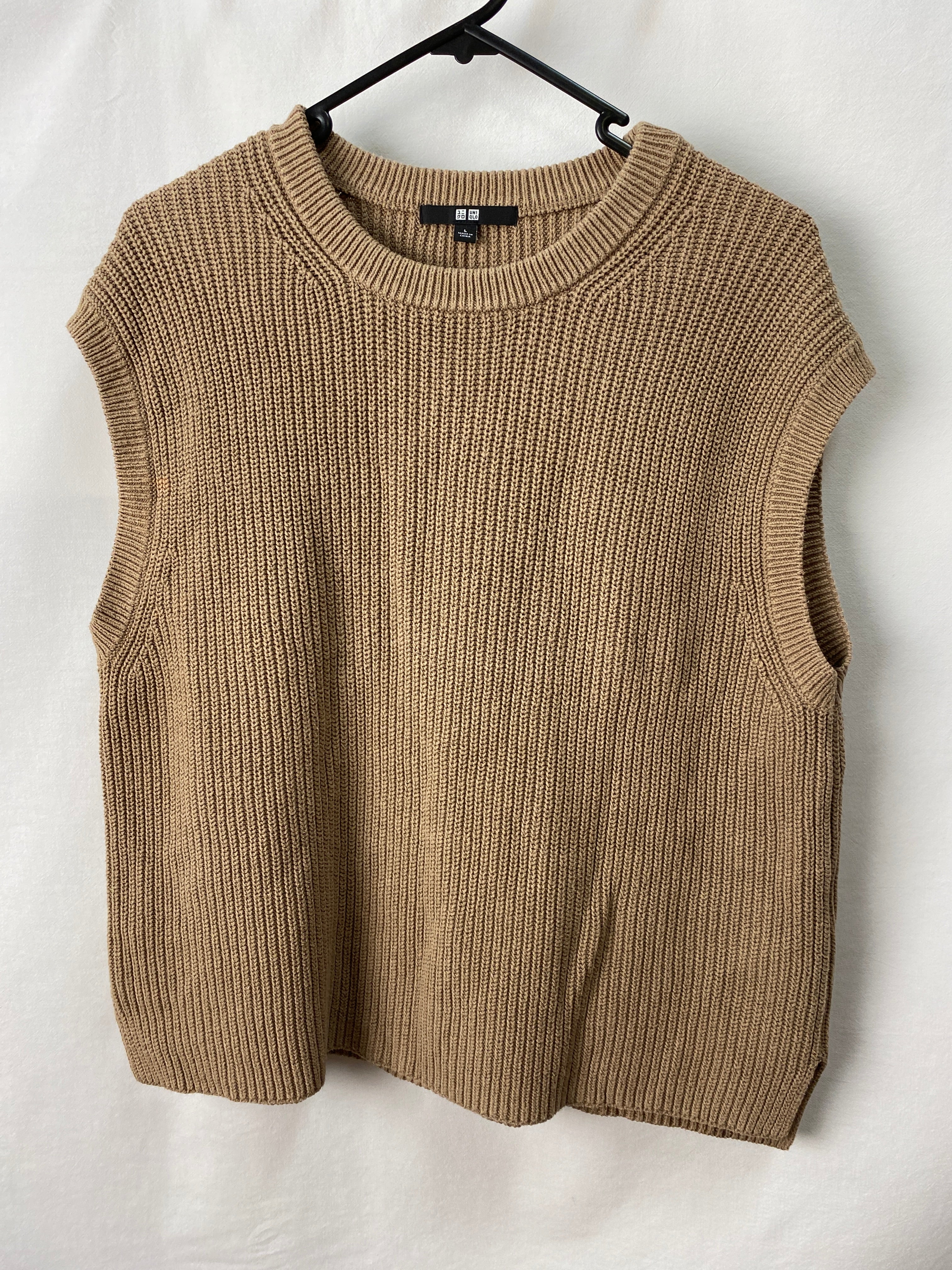 Uniqlo Womens Sleeveless Jumper Size L
