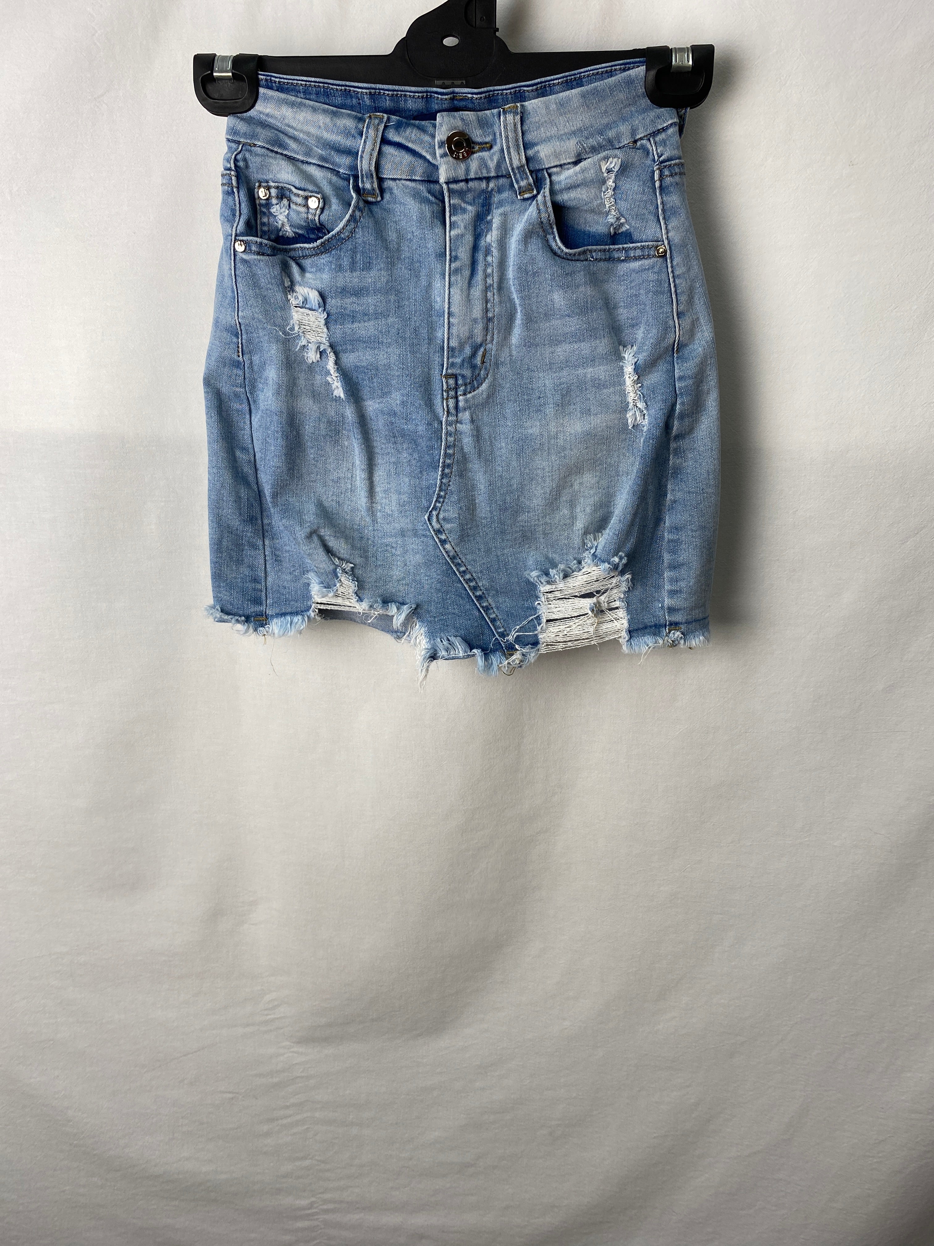 Used Denim Womens Skirt Size 8
