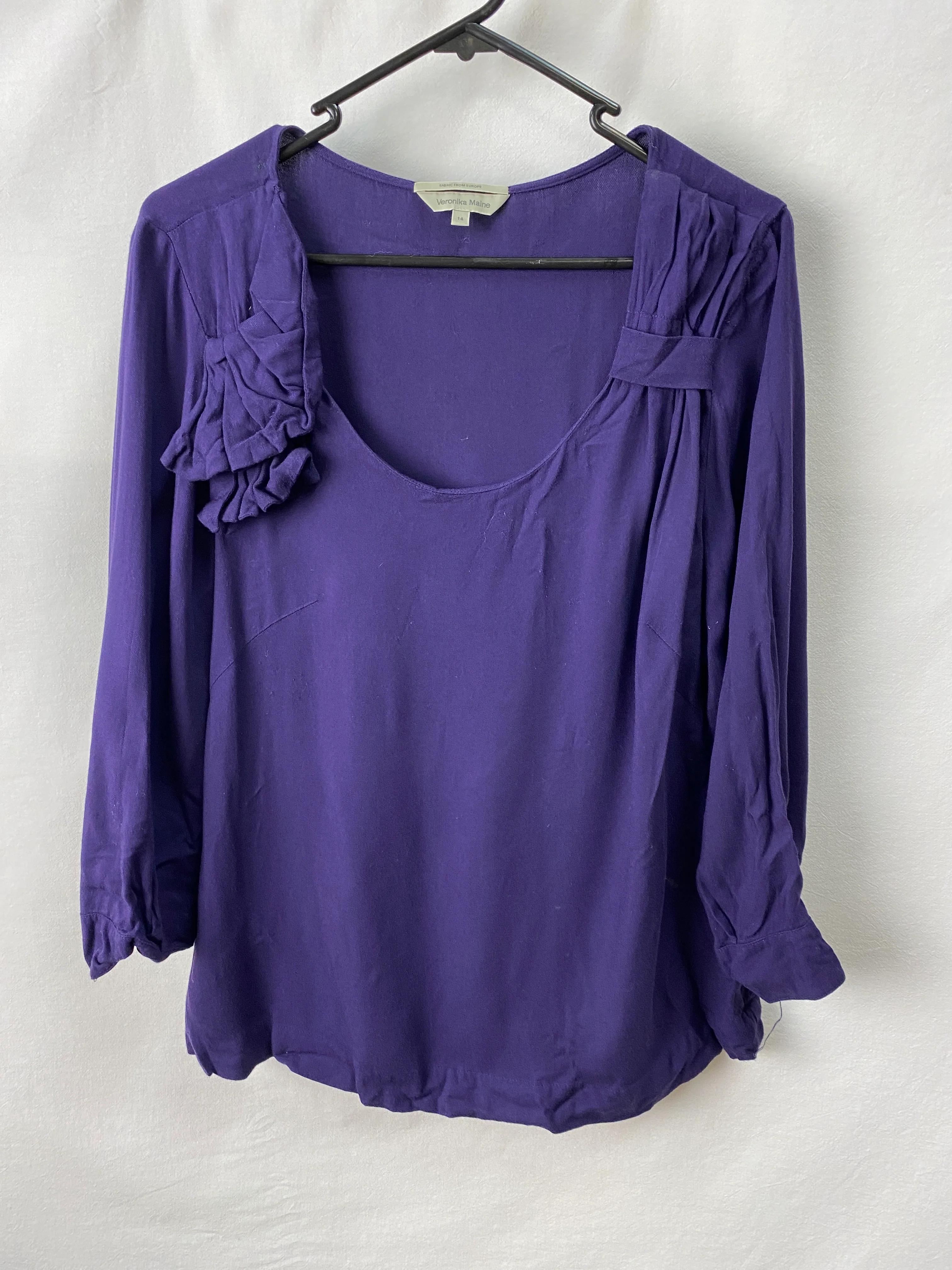 Veronika Maine Womens Top Size 14
